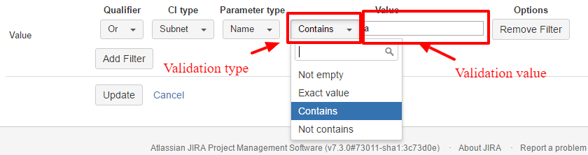 Validation Type