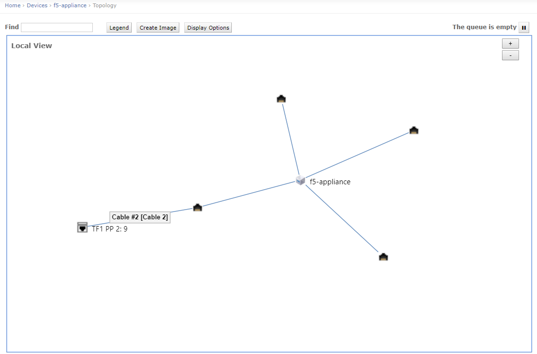 Trace Cables in impact view