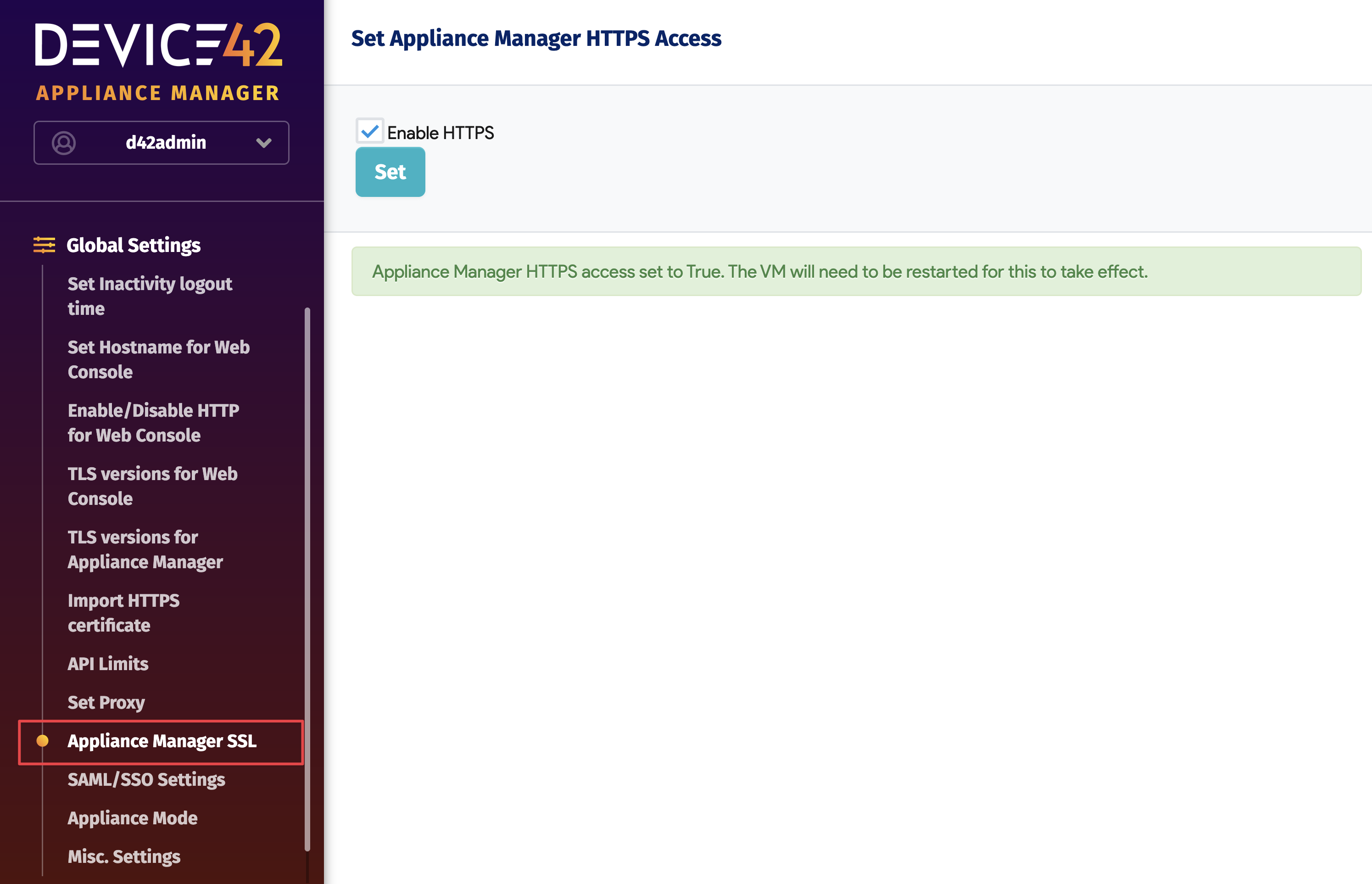HTTPS enabled