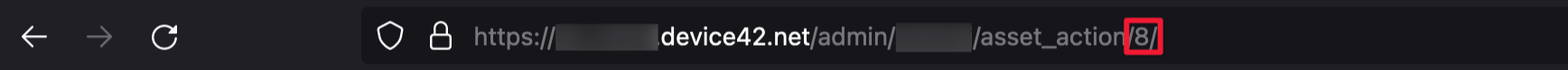 Lifecycle ID in URL