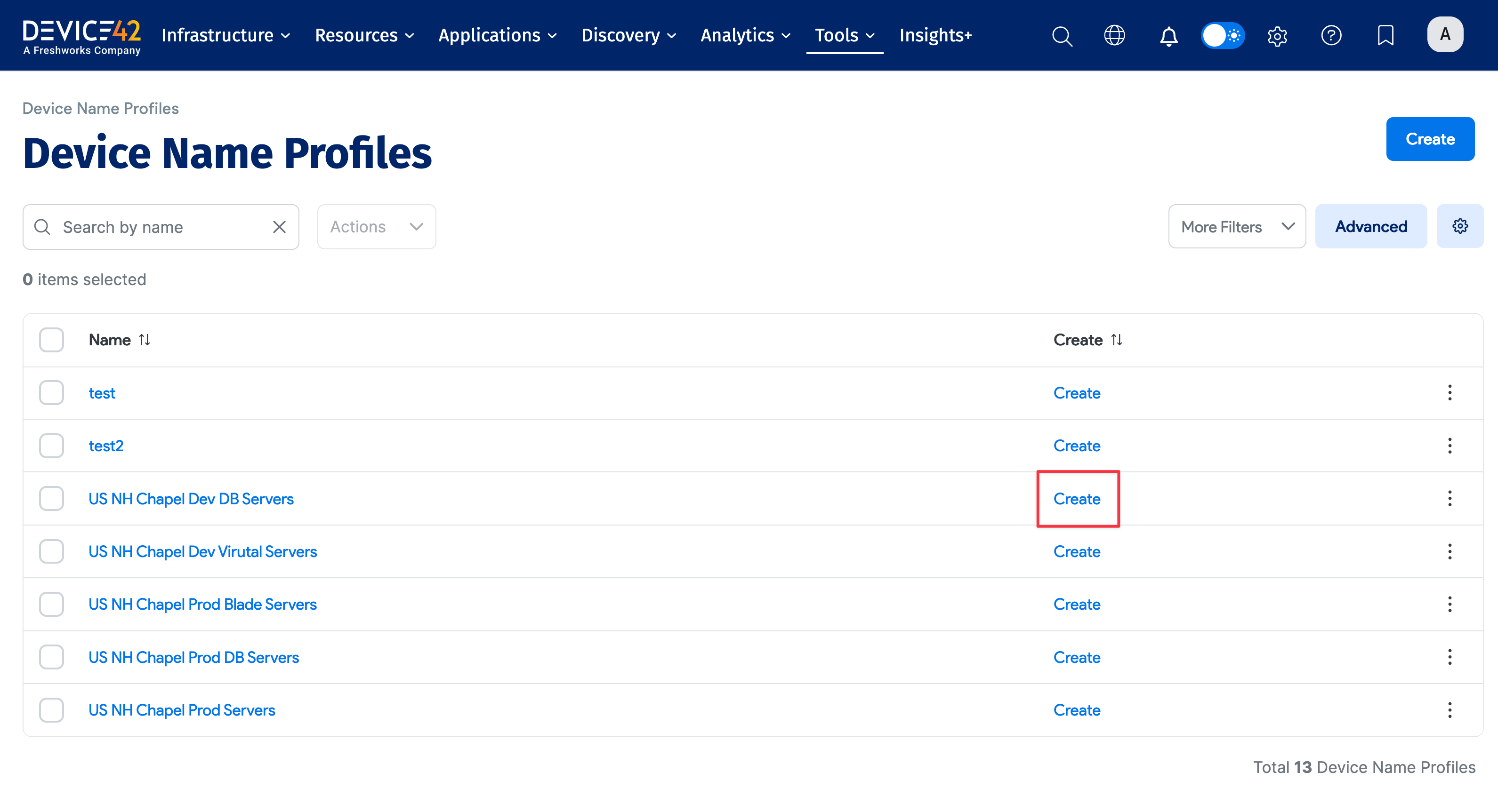 Create links