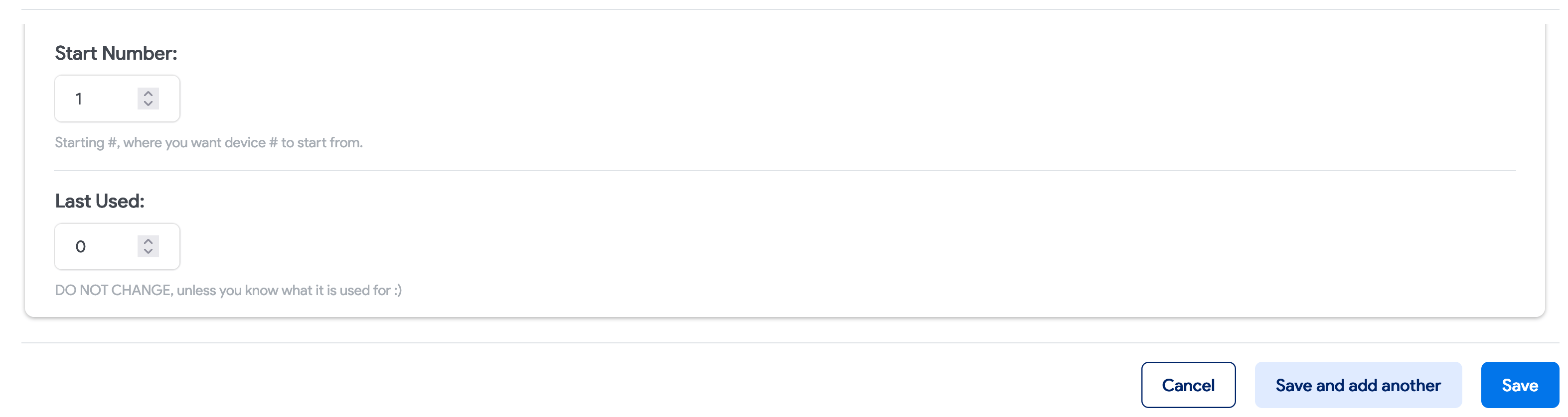 New Name Profile