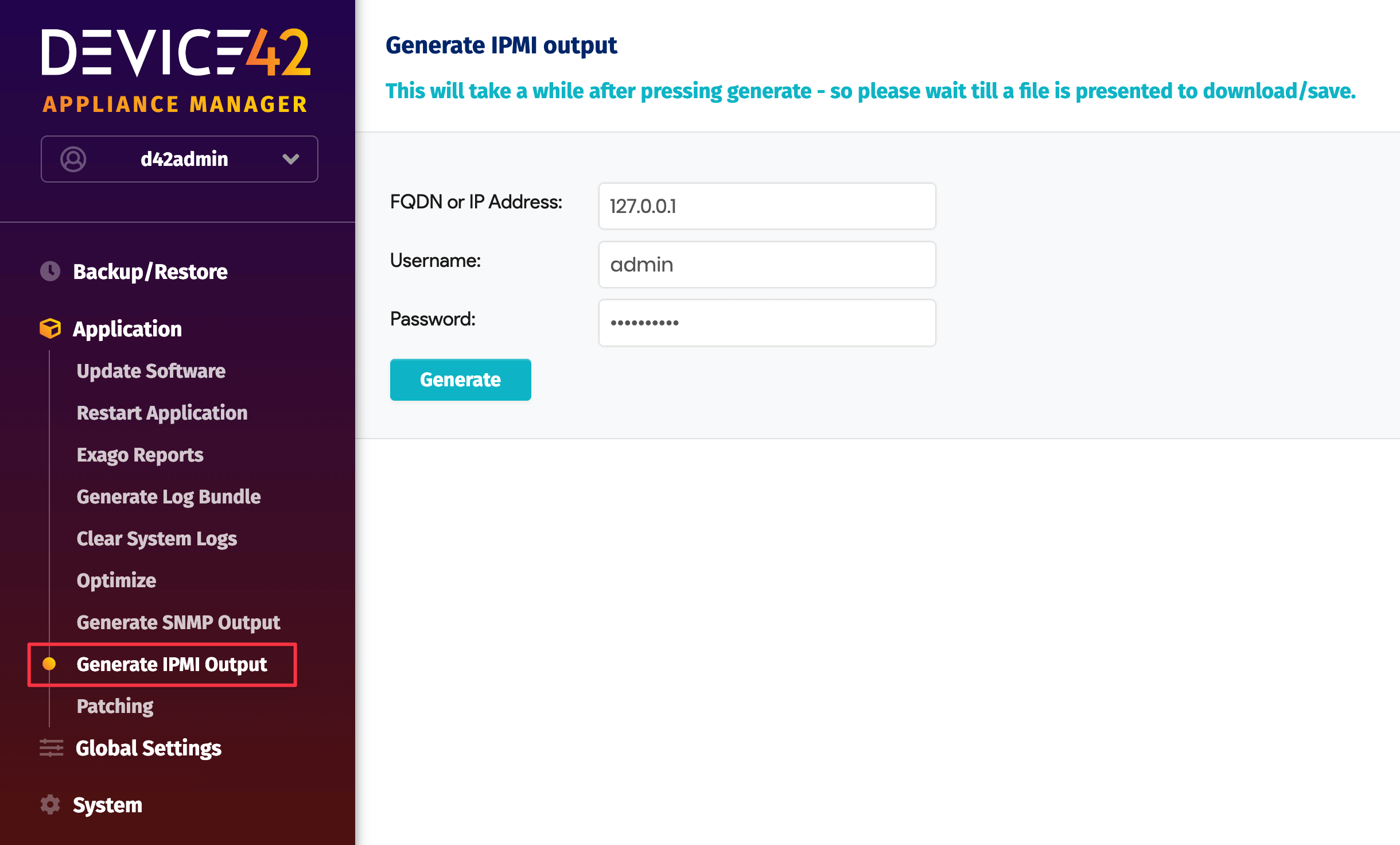 Collect IPMI output