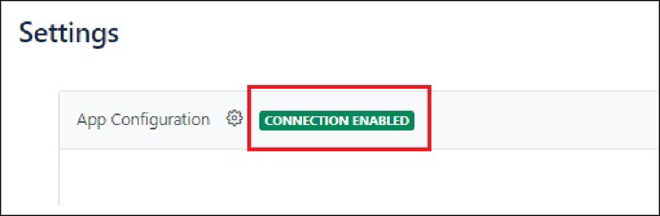 connection enabled status