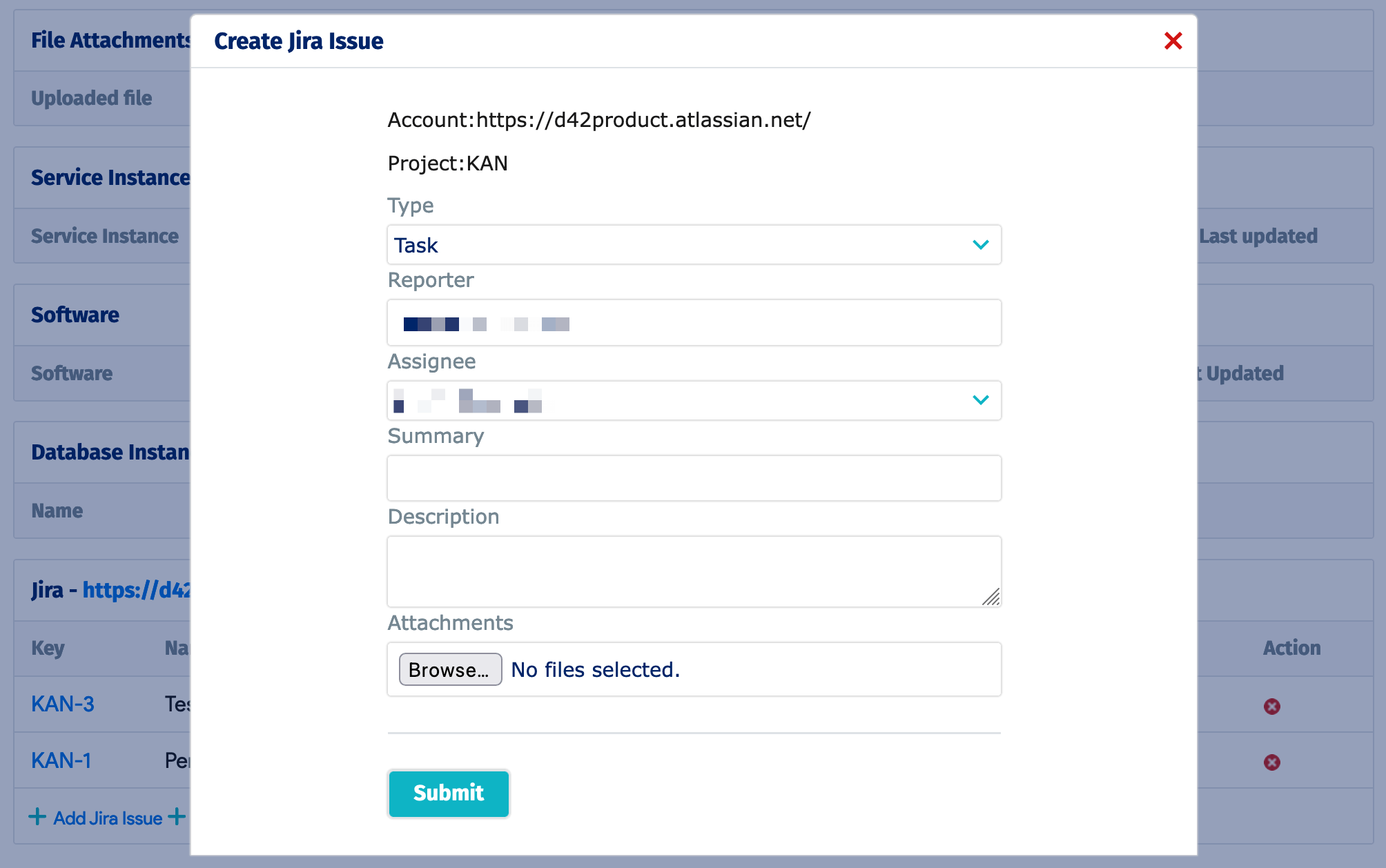 Jira project search