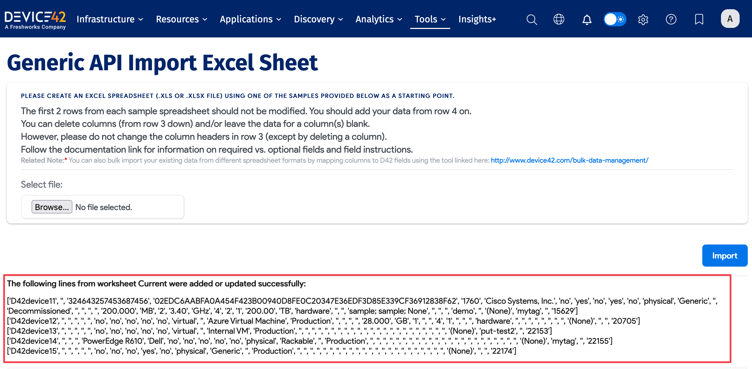 Export type options
