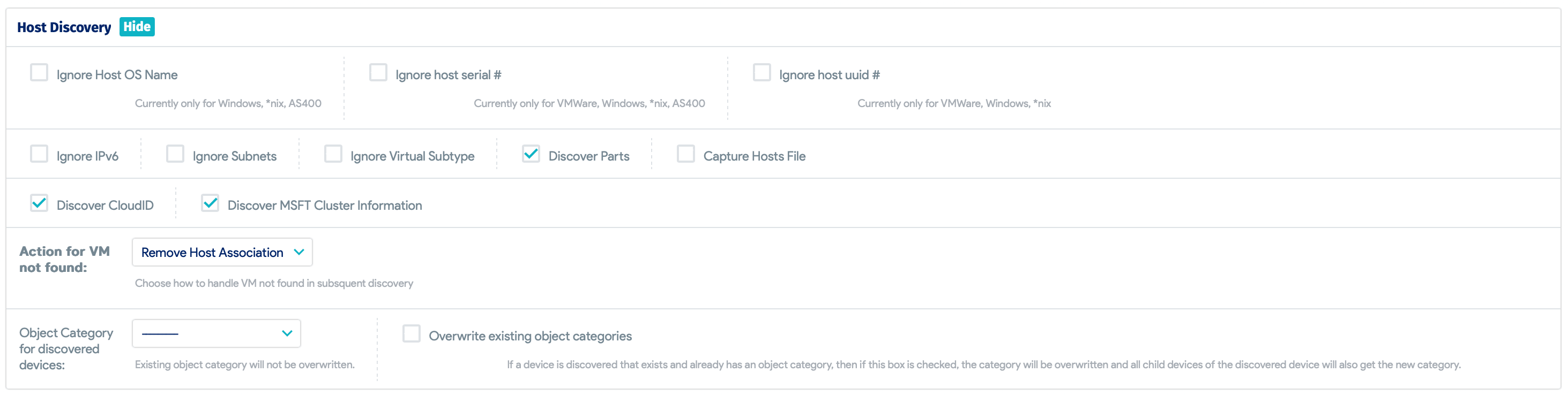 Host discovery