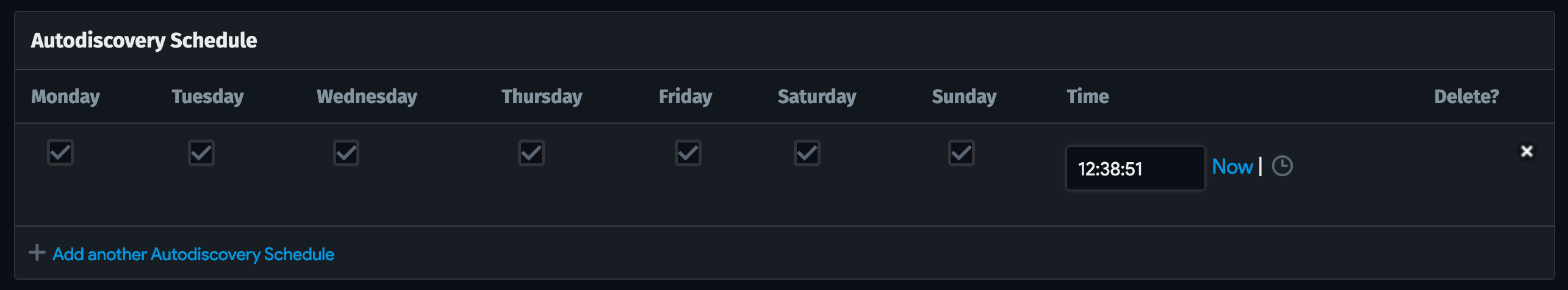 Schedule SNMP job