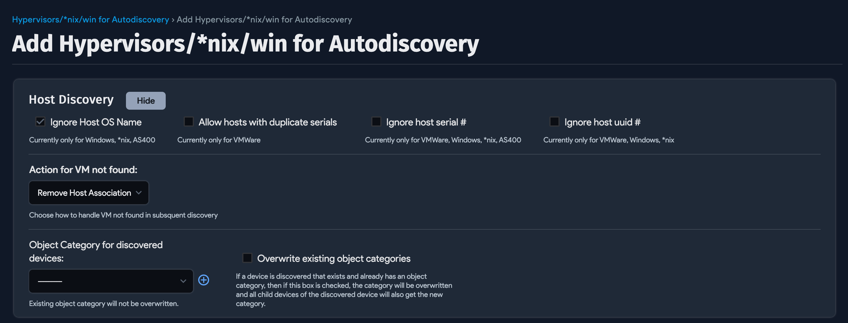 Host Discovery