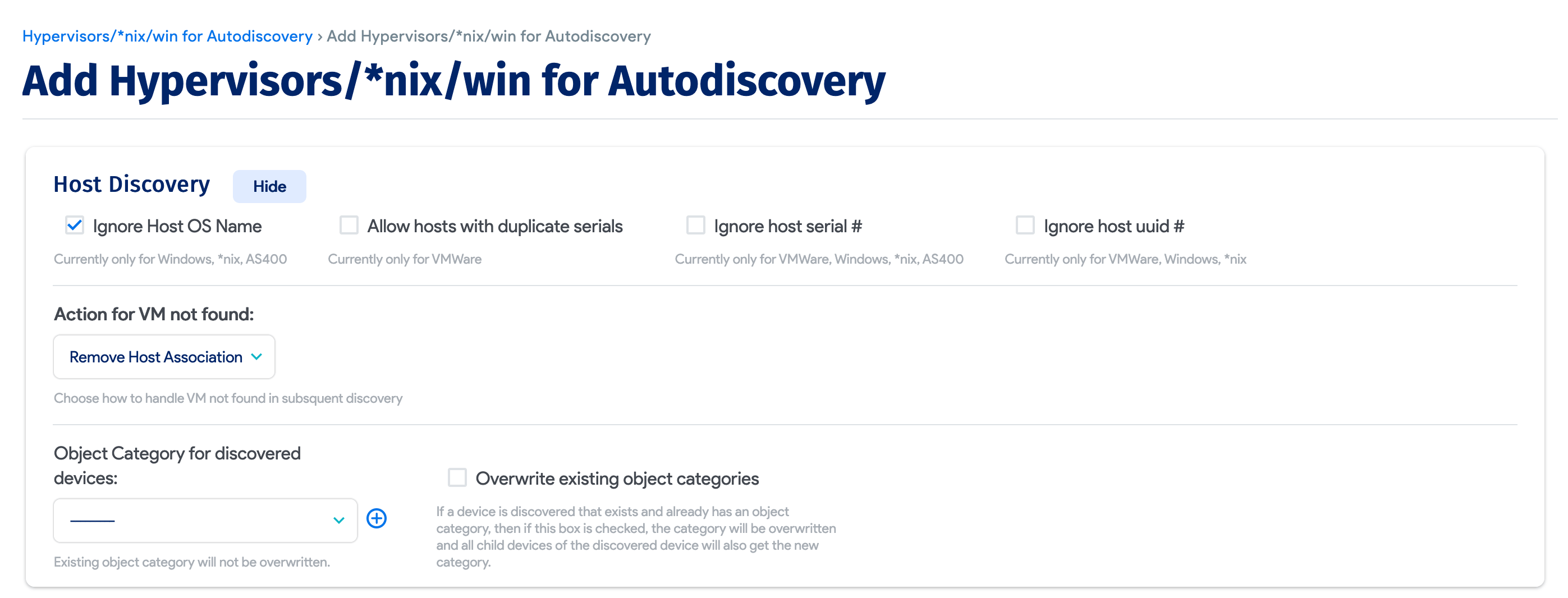 Host Discovery