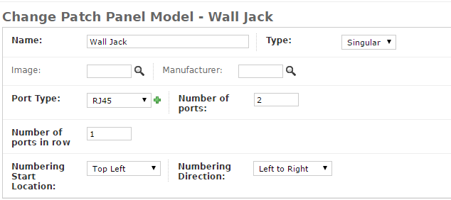 Wall Jack Patch Panel