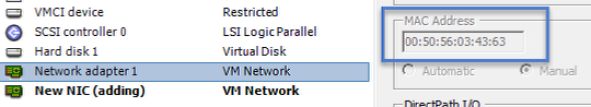 Add multiple NICs to the VM